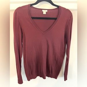 J. Crew V Neck Sweater